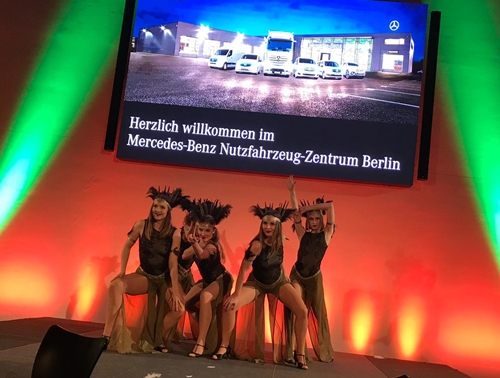 Mercedes Benz Adlershof Neujahrsempfang 2019 Magic Dancer Showballett Tanzshow