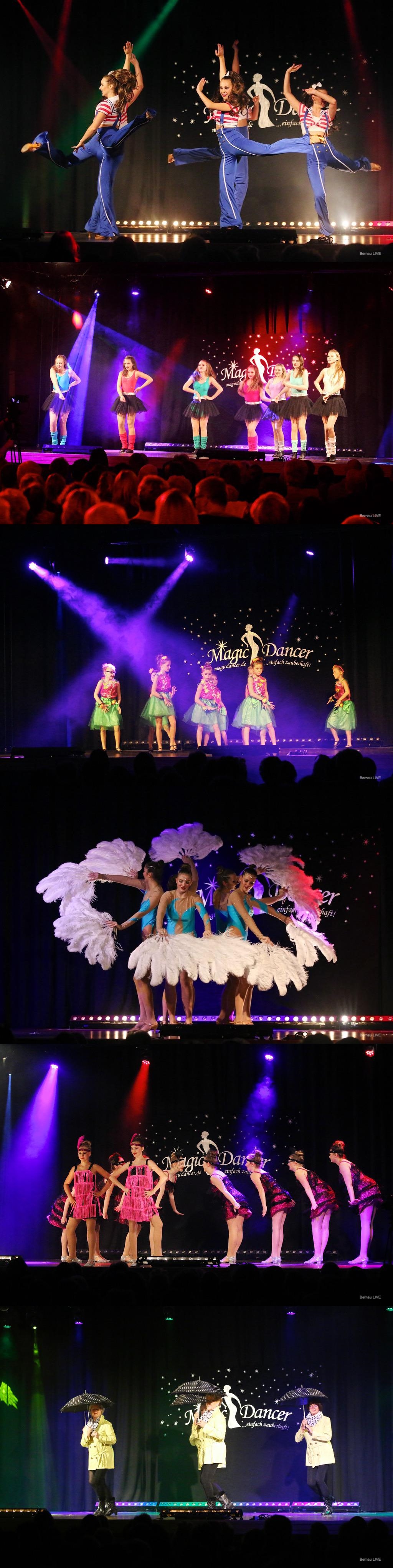 Showballett Kinder- und Jugendballett Tanzschule Magic Dancer Varieté Show 2018